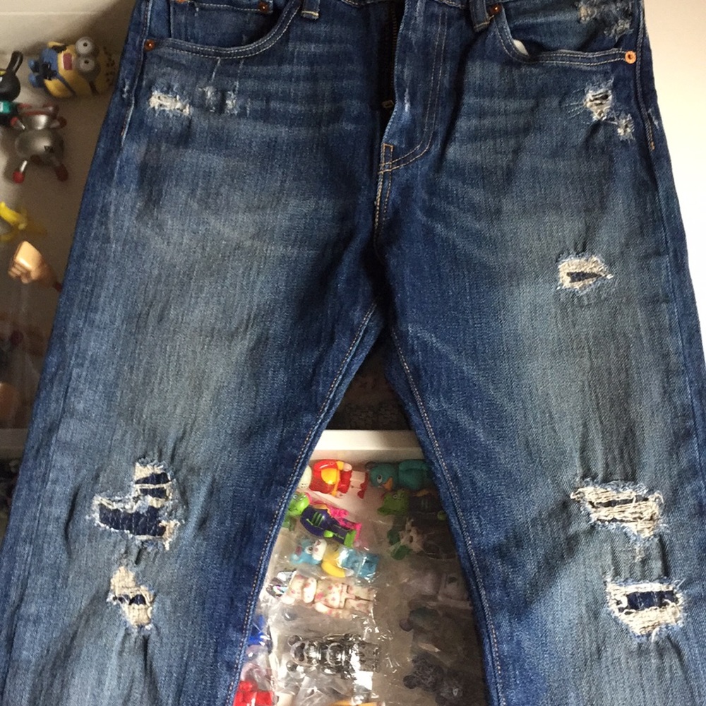 Levi’s jeans destroyed/patch vintage W 32 x L 32